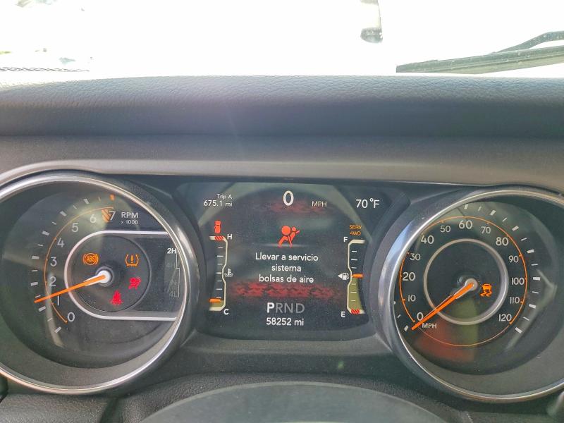 Продажа на аукционе авто 2020 Jeep Wrangler Unlimited, vin: 1C4HJXDG8LW104933, номер лота: 51924106