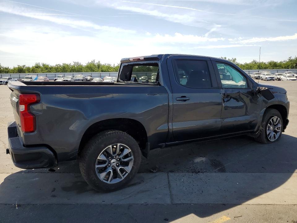 53139536 :رقم المزاد ، 1GCPWDED7NZ104066 vin ، 2022 Chevrolet Silverado Ltd مزاد بيع