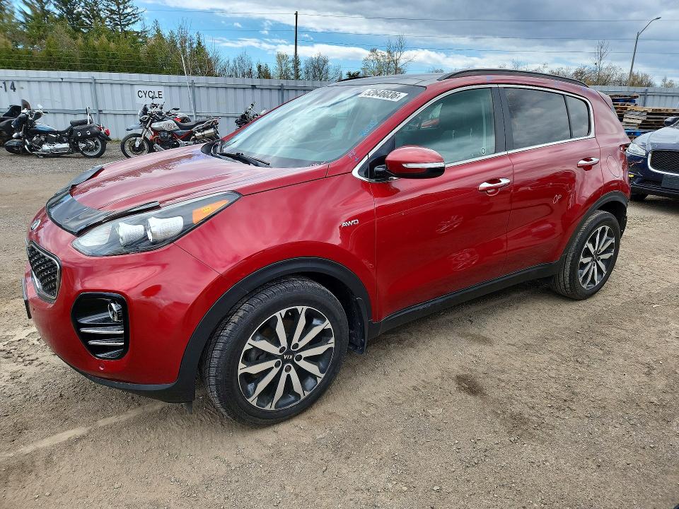 52646036 :رقم المزاد ، KNDPNCAC8J7376724 vin ، 2018 Kia Sportage مزاد بيع
