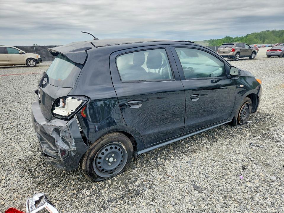 2022 Mitsubishi Mirage მანქანა იყიდება აუქციონზე, vin: ML32AUHJ0NH009027, აუქციონის ნომერი: 52512416
