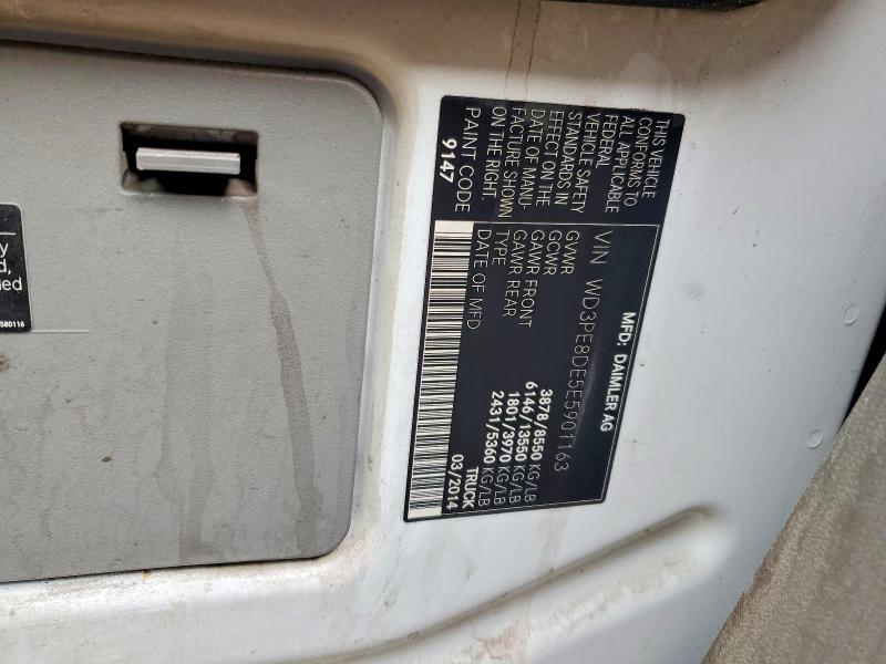 Продаж на аукціоні авто 2014 Mercedes Benz Sprinter, vin: WD3PE8DE5E5901163, номер лоту: 54514786