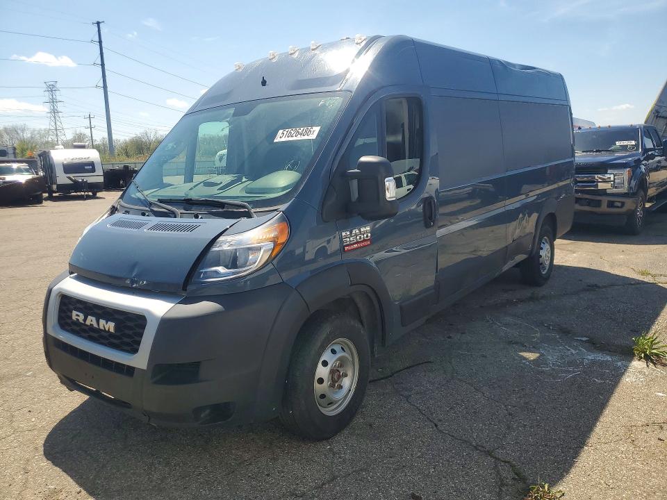 51626486 :رقم المزاد ، 3C6URVJG0KE543768 vin ، 2019 Ram Promaster 3500 مزاد بيع