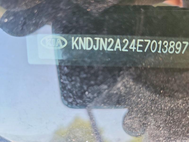 53642336 :رقم المزاد ، KNDJN2A24E7013897 vin ، 2014 Kia Soul مزاد بيع