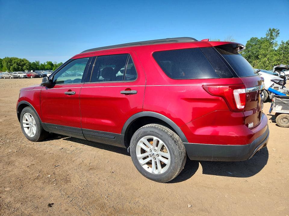 55506536 :رقم المزاد ، 1FM5K8B85GGB60289 vin ، 2016 Ford Explorer مزاد بيع