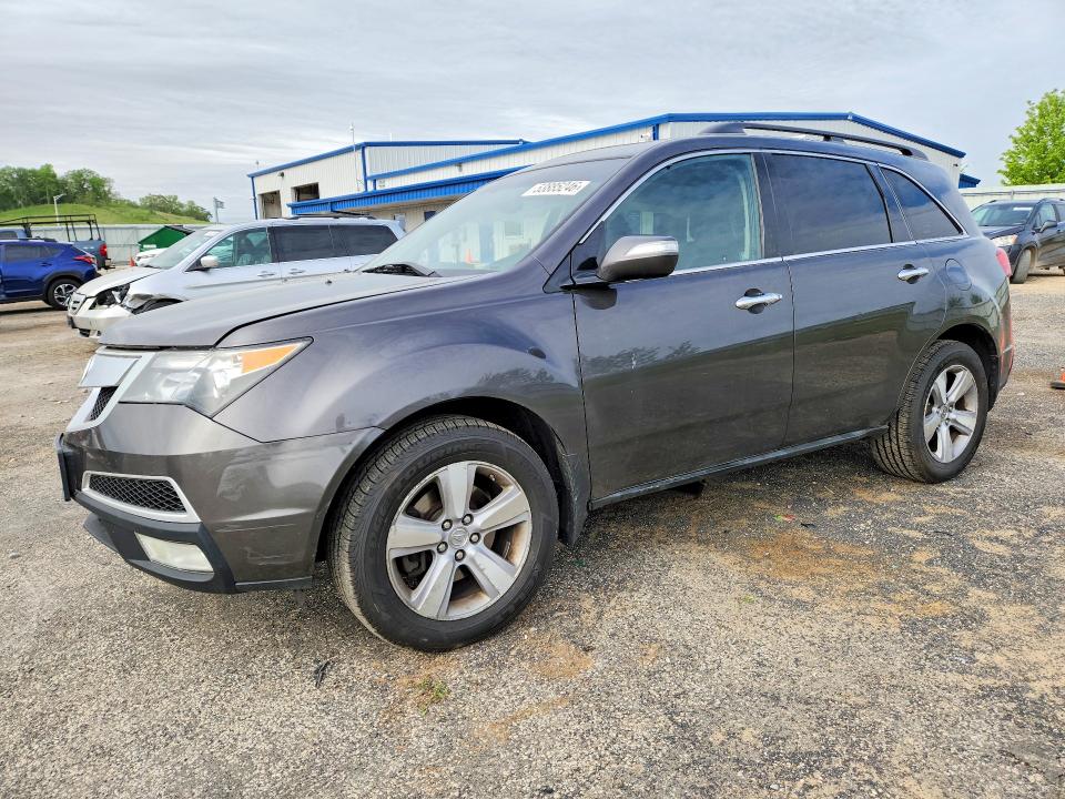 53885246 :رقم المزاد ، 2HNYD2H2XAH502871 vin ، 2010 Acura Mdx مزاد بيع