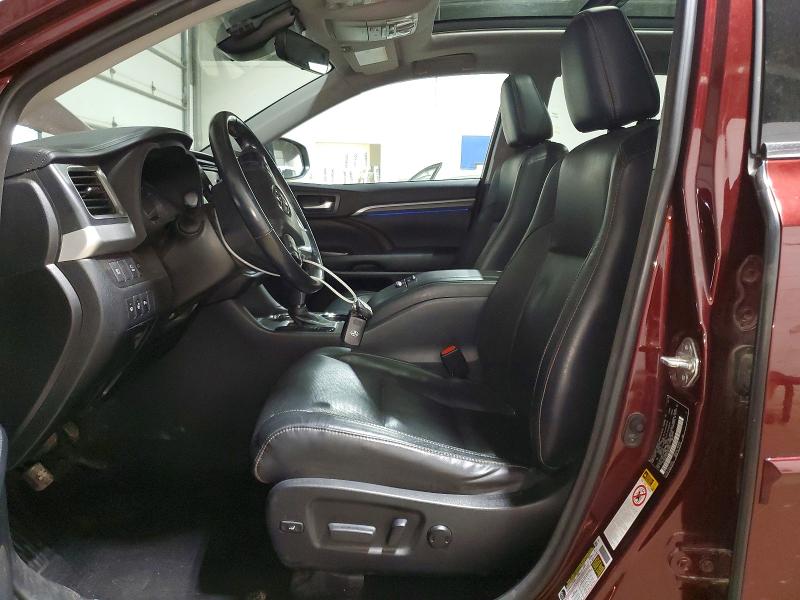 54510356 :رقم المزاد ، 5TDDGRFH0JS046991 vin ، 2018 Toyota Highlander Hybrid مزاد بيع