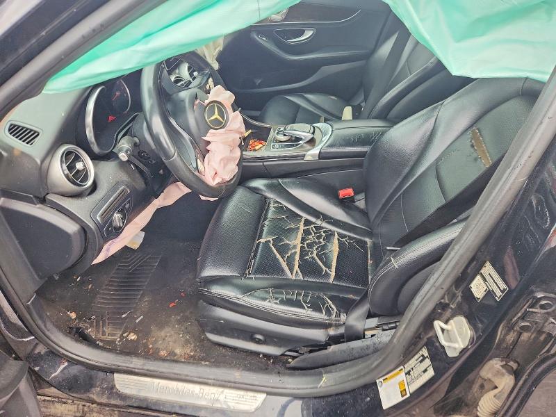 2015 Mercedes-benz C მანქანა იყიდება აუქციონზე, vin: 55SWF4JB2FU057986, აუქციონის ნომერი: 55063256