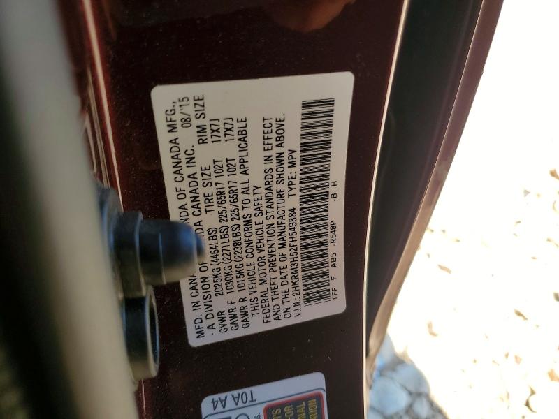 Aukcja sprzedaży 2015 Honda Cr-v, vin: 2HKRM3H52FH549384, numer aukcji: 54220546