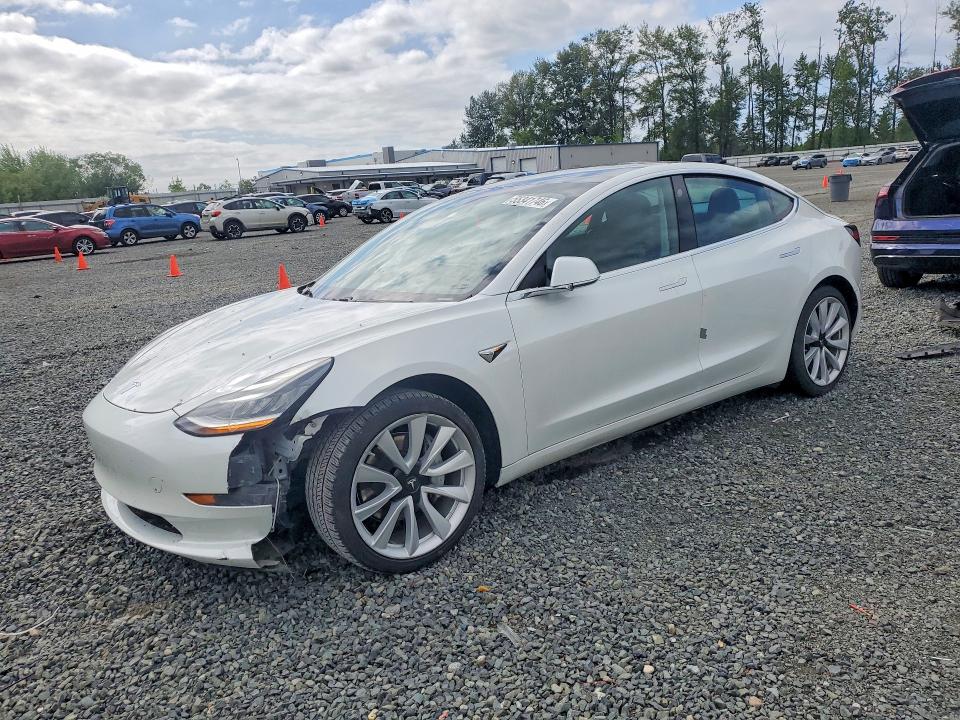 2020 Tesla Model 3 მანქანა იყიდება აუქციონზე, vin: 5YJ3E1EAXLF709112, აუქციონის ნომერი: 55341746