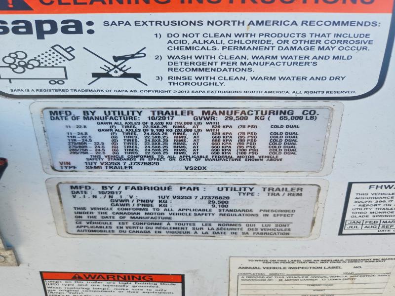 Продажа на аукционе авто 2018 Utility Trailer Mfg. Utility Bumper Pull Trailer, vin: 1UYVS2537J7376820, номер лота: 52724566