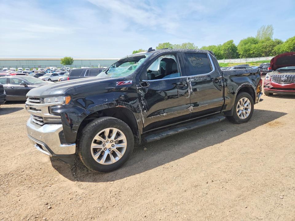 2022 Chevrolet Silverado Ltd მანქანა იყიდება აუქციონზე, vin: 3GCUYGEDXNG110703, აუქციონის ნომერი: 54132566
