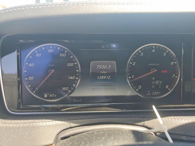 55140556 :رقم المزاد ، WDDUG8FB5GA205179 vin ، 2016 Mercedes-benz S مزاد بيع