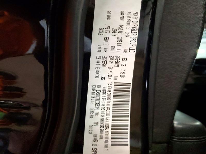 Продажа на аукционе авто 2014 Dodge Durango, vin: 1C4SDJDT8EC425379, номер лота: 53269066