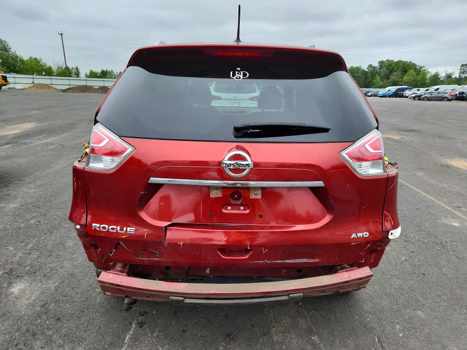 Продаж на аукціоні авто 2016 Nissan Rogue, vin: KNMAT2MV4GP667832, номер лоту: 52387556