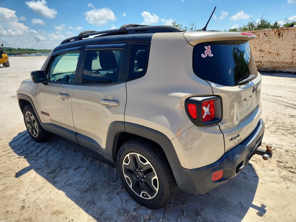 2016 Jeep Renegade მანქანა იყიდება აუქციონზე, vin: ZACCJBCTXGPE14273, აუქციონის ნომერი: 54068286