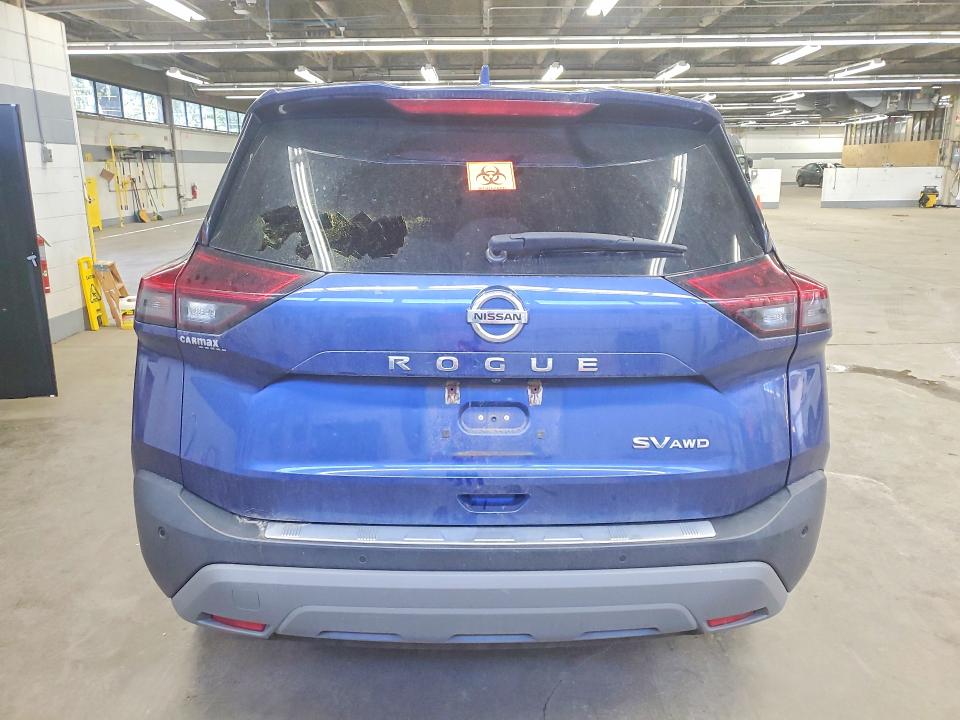 51374686 :رقم المزاد ، 5N1AT3BB1MC712853 vin ، 2021 Nissan Rogue مزاد بيع