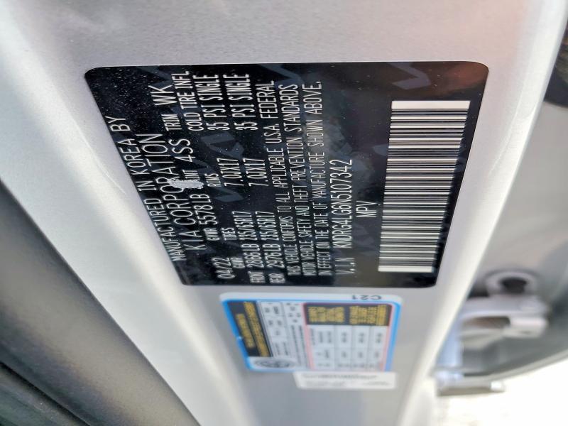 52438996 :رقم المزاد ، KNDRG4LG6N5107342 vin ، 2022 Kia Sorento مزاد بيع