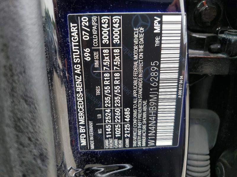 Продажа на аукционе авто 2021 Mercedes-benz Gla, vin: W1N4N4HB9MJ162895, номер лота: 55389686
