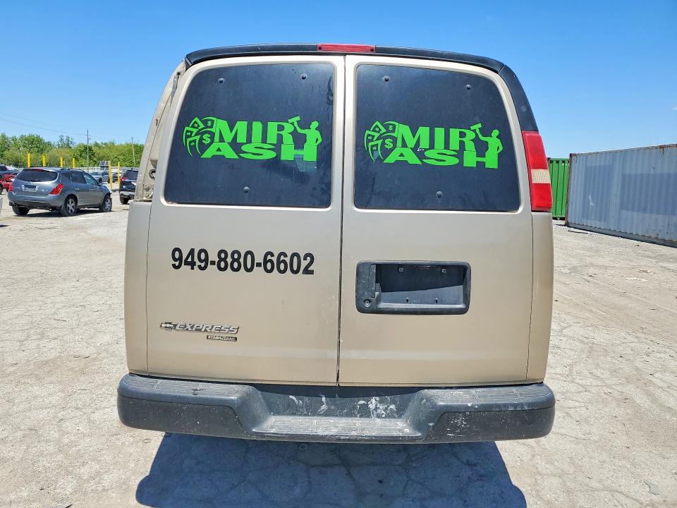 2012 Chevrolet Express G2500 მანქანა იყიდება აუქციონზე, vin: 1GAWGPFA2C1199333, აუქციონის ნომერი: 53281146