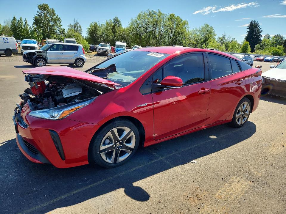 Продажа на аукционе авто 2021 Toyota Prius, vin: JTDKAMFU2M3132110, номер лота: 55110876