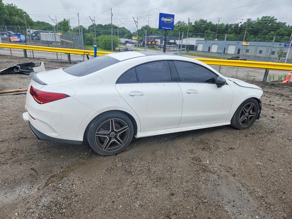 2022 Mercedes-benz Cla მანქანა იყიდება აუქციონზე, vin: W1K5J4HB0NN253044, აუქციონის ნომერი: 54168746