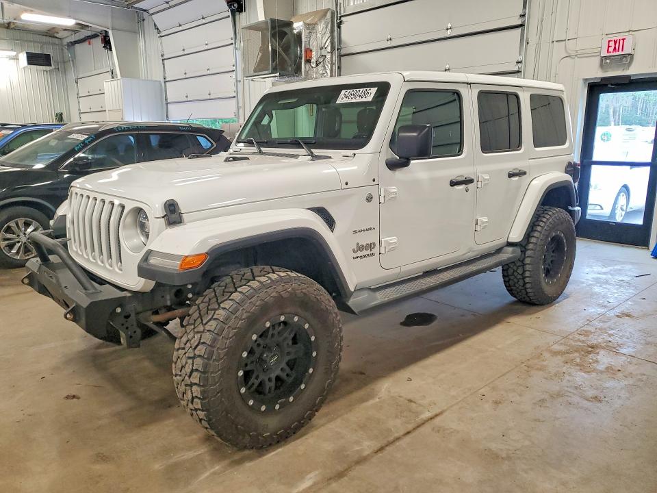 2019 Jeep Wrangler Unlimited მანქანა იყიდება აუქციონზე, vin: 1C4HJXEG0KW670453, აუქციონის ნომერი: 54690486