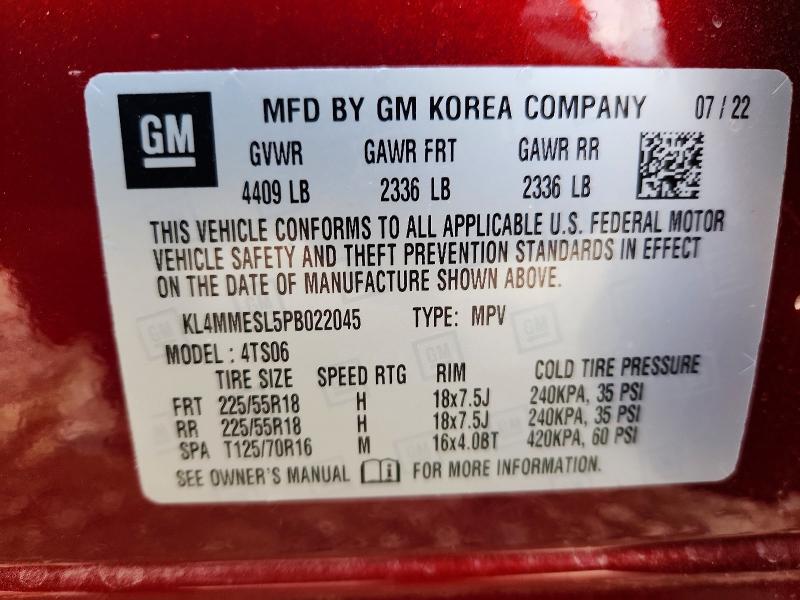 Продажа на аукционе авто 2023 Buick Encore Gx, vin: KL4MMESL5PB022045, номер лота: 52926326