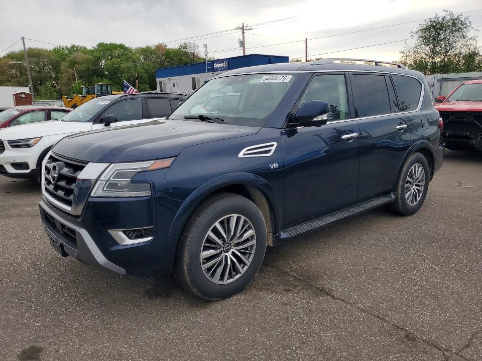 2021 Nissan Armada მანქანა იყიდება აუქციონზე, vin: JN8AY2BBXM9790369, აუქციონის ნომერი: 54044176