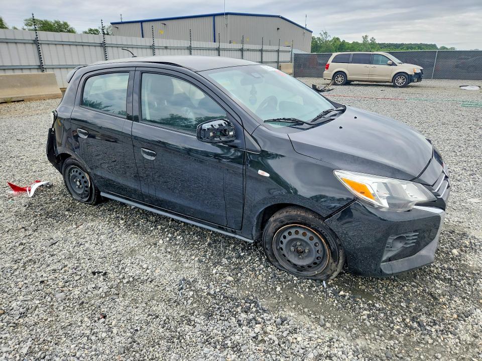 2022 Mitsubishi Mirage მანქანა იყიდება აუქციონზე, vin: ML32AUHJ0NH009027, აუქციონის ნომერი: 52512416