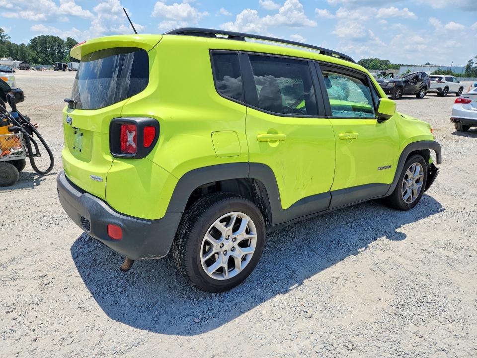 2017 Jeep Renegade მანქანა იყიდება აუქციონზე, vin: ZACCJBBB7HPG49935, აუქციონის ნომერი: 54492176