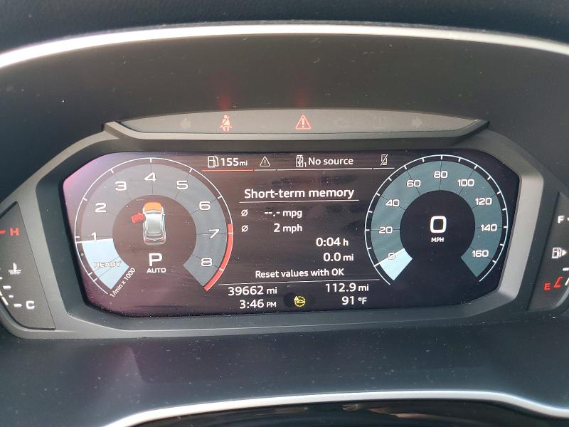 Aukcja sprzedaży 2022 Audi Q3, vin: WA1EECF33N1033113, numer aukcji: 55134536