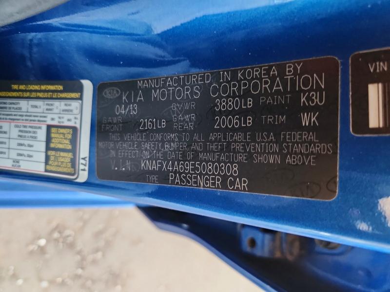 Aukcja sprzedaży 2014 Kia Forte, vin: KNAFX4A69E5080308, numer aukcji: 54980606
