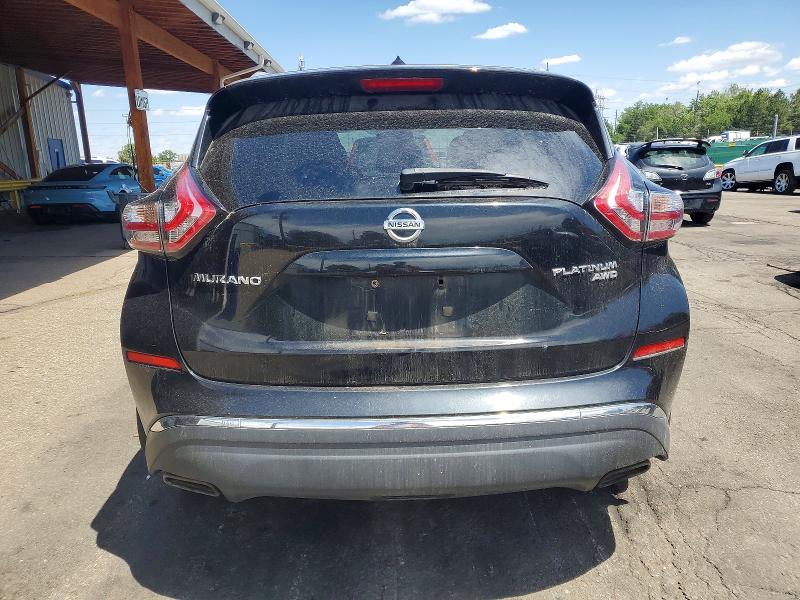 Продажа на аукционе авто 2015 Nissan Murano, vin: 5N1AZ2MH6FN241753, номер лота: 55568056