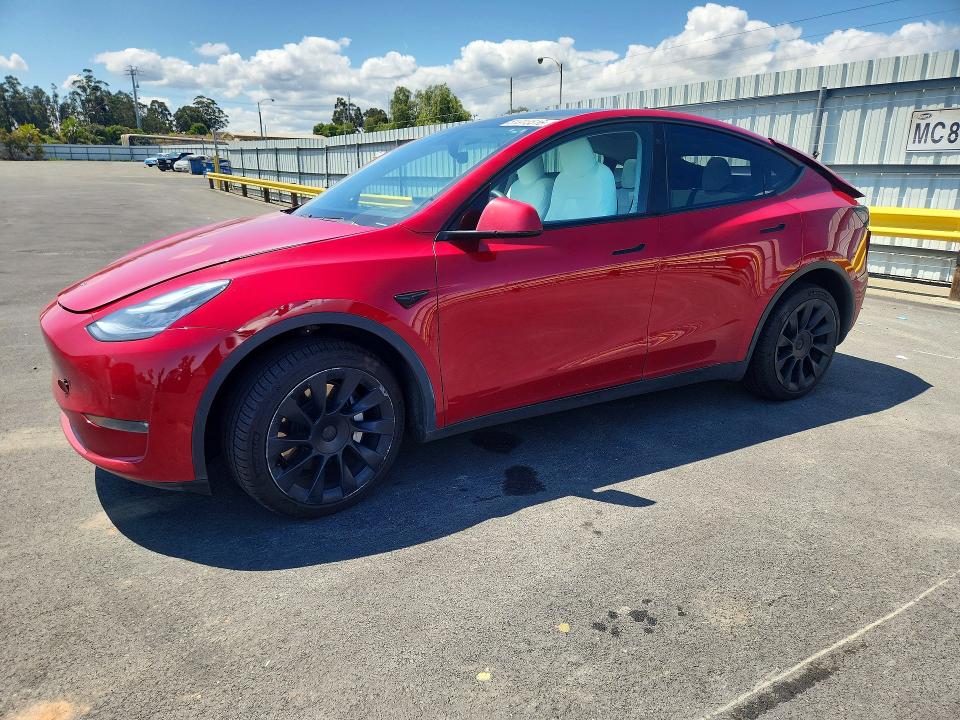 Продаж на аукціоні авто 2020 Tesla Model Y, vin: 5YJYGDEE5LF051560, номер лоту: 51915516