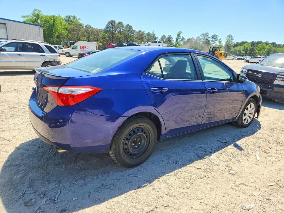 2015 Toyota Corolla მანქანა იყიდება აუქციონზე, vin: 2T1BURHE3FC415183, აუქციონის ნომერი: 51336066