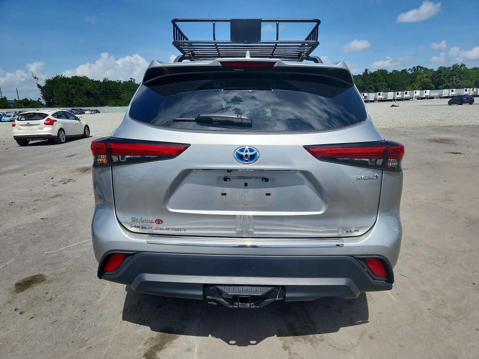 55148116 :رقم المزاد ، 5TDGBRCH7MS059791 vin ، 2021 Toyota Highlander مزاد بيع
