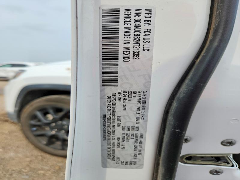Aukcja sprzedaży 2022 Jeep Compass, vin: 3C4NJCBB2NT213352, numer aukcji: 54120686