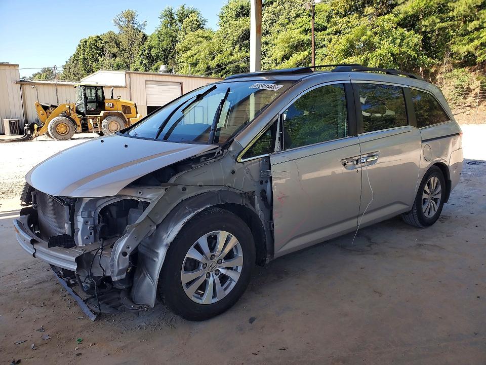 51841446 :رقم المزاد ، 5FNRL5H64FB026499 vin ، 2015 Honda Odyssey مزاد بيع