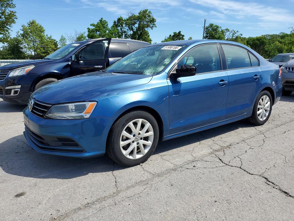 51996186 :رقم المزاد ، 3VWD17AJ9FM320077 vin ، 2015 Volkswagen Jetta مزاد بيع