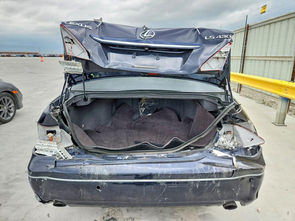 2006 Lexus Ls მანქანა იყიდება აუქციონზე, vin: JTHBN36F065049765, აუქციონის ნომერი: 54247046