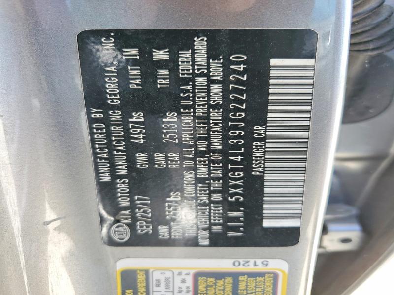 2018 Kia Optima მანქანა იყიდება აუქციონზე, vin: 5XXGT4L39JG227240, აუქციონის ნომერი: 52957336