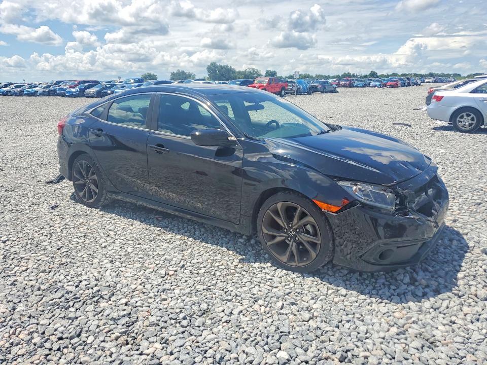 55076066 :رقم المزاد ، 19XFC2F82KE000523 vin ، 2019 Honda Civic مزاد بيع