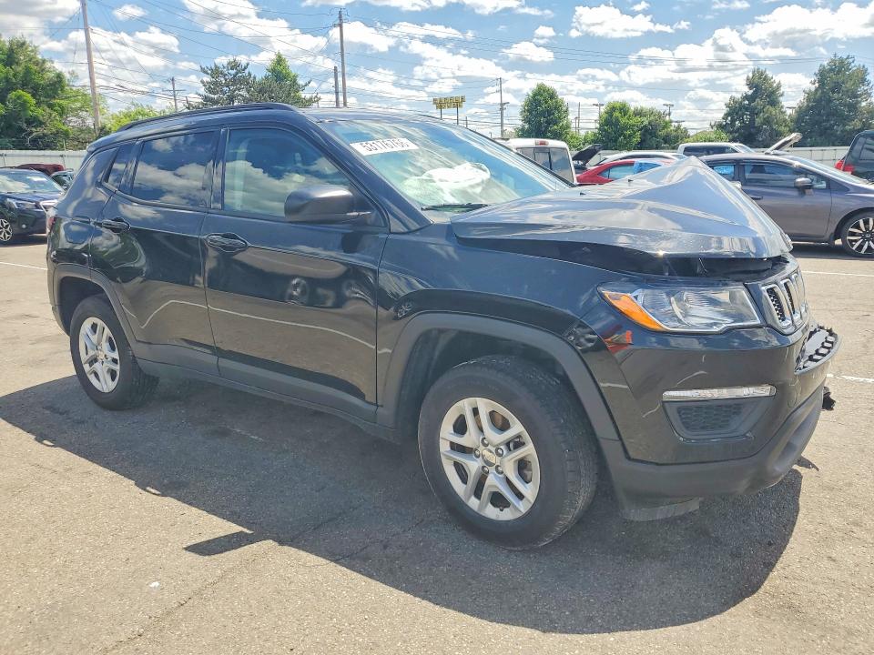Aukcja sprzedaży 2018 Jeep Compass, vin: 3C4NJDAB1JT483349, numer aukcji: 53176766