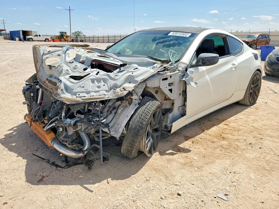 53915506 :رقم المزاد ، KMHHT6KD5CU074388 vin ، 2012 Hyundai Genesis Coupe مزاد بيع