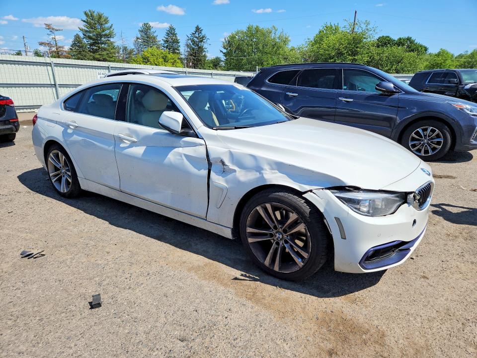 2019 Bmw 430xi მანქანა იყიდება აუქციონზე, vin: WBA4J3C53KBL08212, აუქციონის ნომერი: 55192926