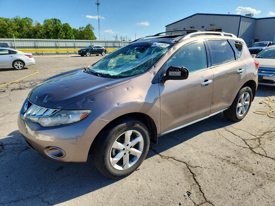 2009 Nissan Murano მანქანა იყიდება აუქციონზე, vin: JN8AZ18W39W208607, აუქციონის ნომერი: 53115926