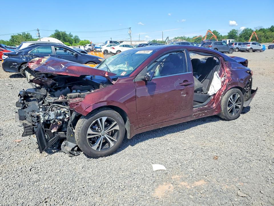 54725206 :رقم المزاد ، 3N1AB8CV8NY205120 vin ، 2022 Nissan Sentra مزاد بيع