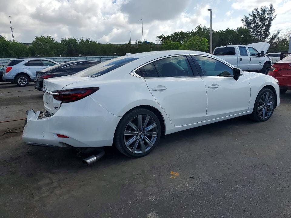 52764556 :رقم المزاد ، JM1GL1TY9M1615210 vin ، 2021 Mazda 6 مزاد بيع