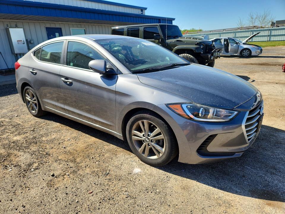 53876626 :رقم المزاد ، 5NPD84LF2JH326808 vin ، 2018 Hyundai Elantra مزاد بيع