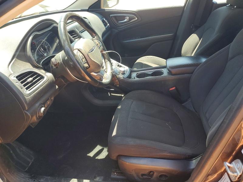 2015 Chrysler 200 მანქანა იყიდება აუქციონზე, vin: 1C3CCCABXFN718743, აუქციონის ნომერი: 52411256